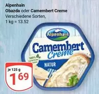 Obazda oder Camembert Creme
