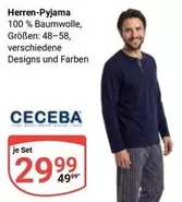 Herren-Pyjama