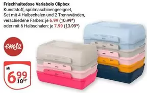 Frischhaltebox Variabolo Clipbox