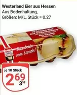 Westerland Eier aus Hessen