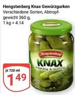 Knax Gewürzgurken