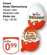 Kinder - Überraschung Classic oder Mädchen oder Joy