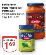 Barilla - Pesto, Pesto Rustico oder Pastasauce