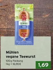 Vegane Teewurst Fein