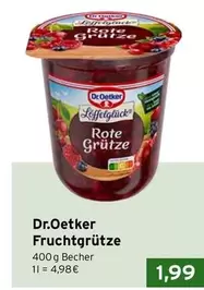 Dr Oetker - Fruchtgrütze Rote Grütze