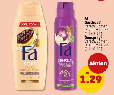 Duschgel / Deospray
