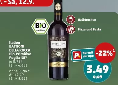 Bio - -Primitivo Puglia IGT