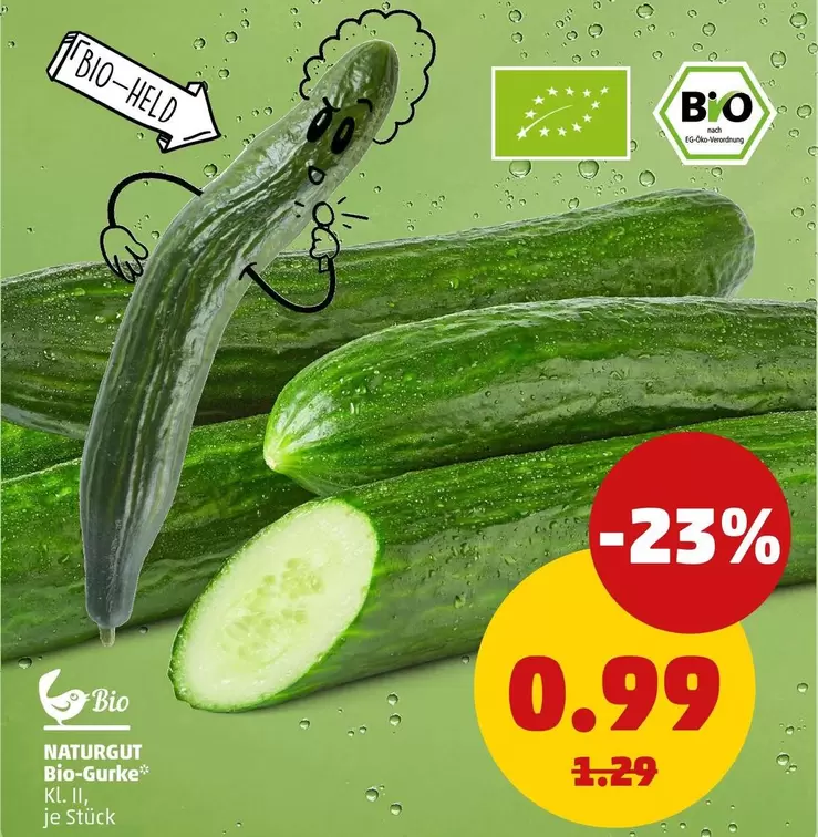 Bio - -Gurke