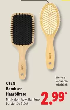 Nylon - Bambus-Haarbürste