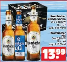 Krombacher - versch. Sorten Pils