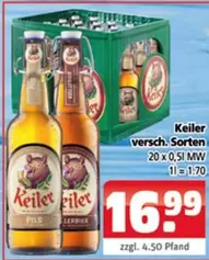 Keiler versch. Sorten