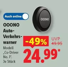 OOONO Auto-Verkehrswarner Modell "Co-Driver No. 1"