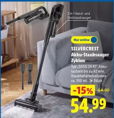 Hand - Akku-Staubsauger Zyklon