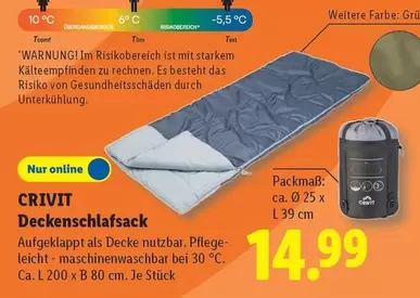 Deckenschlafsack