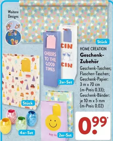 Happy - Geschenk-Zubehör