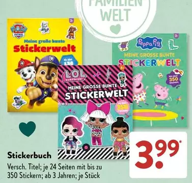 Peppa Pig - Stickerbuch