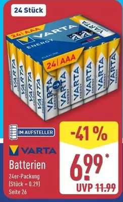 Varta - Batterien