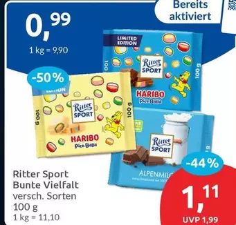 Ritter Sport - Bunte Vielfalt