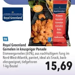 Royal - Garnelen in knuspriger Panade