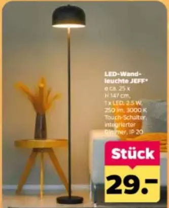LED-Wand-leuchte JEFF