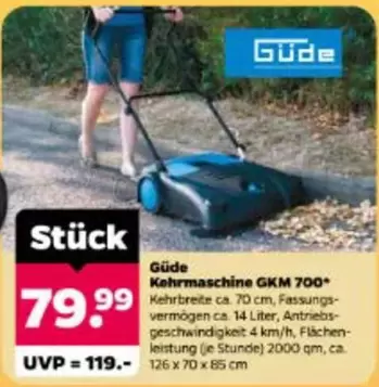 Kehrmaschine GKM 700