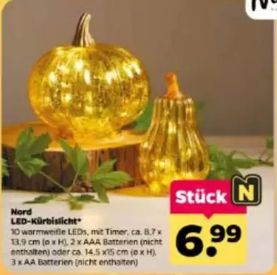 Nord LED-Kürbislicht