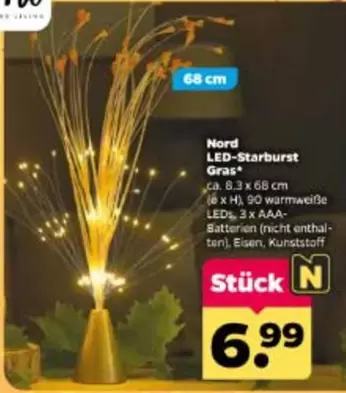 LED-Starburst Gras