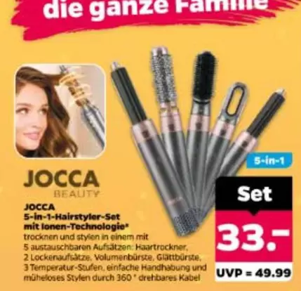 5-in-1 Hairstyler-Set mit Ionen-Technologie