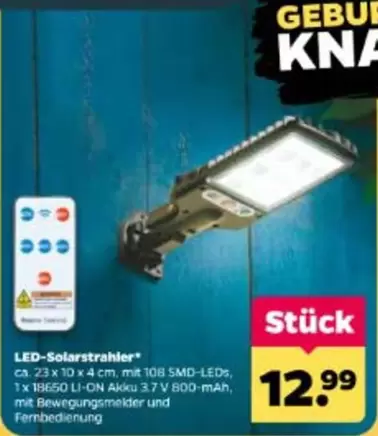 LED-Solarstrahler