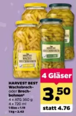 Wachsbrech- oder Brechbohnen