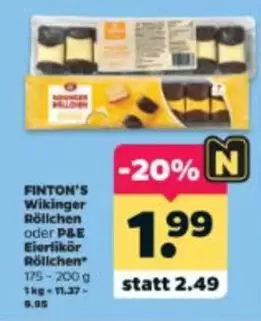 Wikinger - Röllchen oder P&E Eierlikör Röllchen