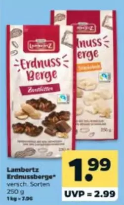 Erdnuss Berge