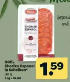 Noel - Chorizo Espanol in Scheiben