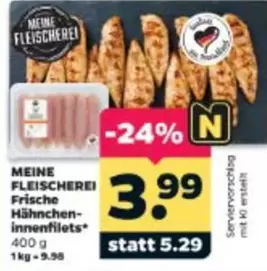 Frische Hähncheninnenfilets