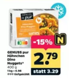 Hähnchen Dino Nuggets