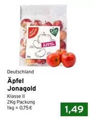 Äpfel Jonagold