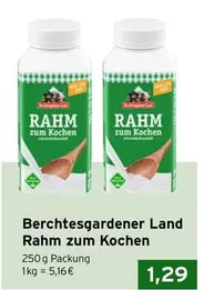 Rahm zum Kochen