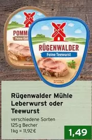 Leberwurst oder Teewurst