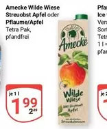 Amecke Wilde Wiese Streuobst Apfel oder Pflaume/Apfel