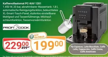 Kaffeevollautomat PC-KAV 1281