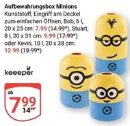 Minions - Aufbewahrungsbox