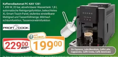 Kaffeevollautomat PC-KAV 1281