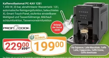 Kaffeevollautomat PC-KAV 1281