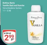 Vanille Bad und Dusche