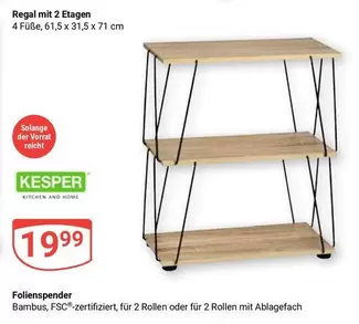 Regal mit 2 Etagen