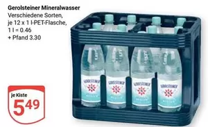 Gerolsteiner - Mineralwasser