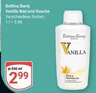 Vanille Bad und Dusche