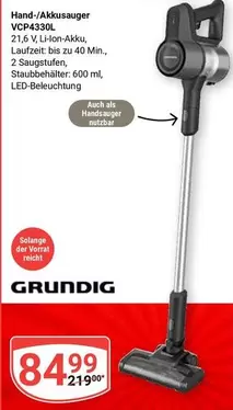 Hand-/Akkusauger VCP4330L