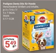 Pedigree - Denta Stix für Hunde