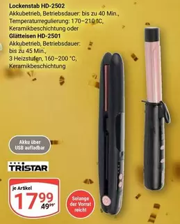Lockenstab HD-2502 / Glätteisen HD-2501